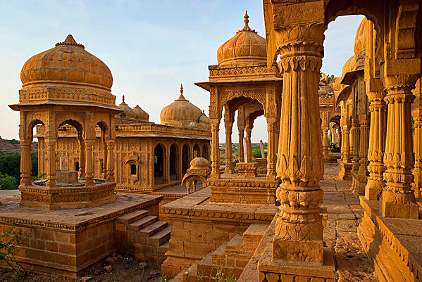 TheroyalcenotaphsofhistoricrulersJaisalmer