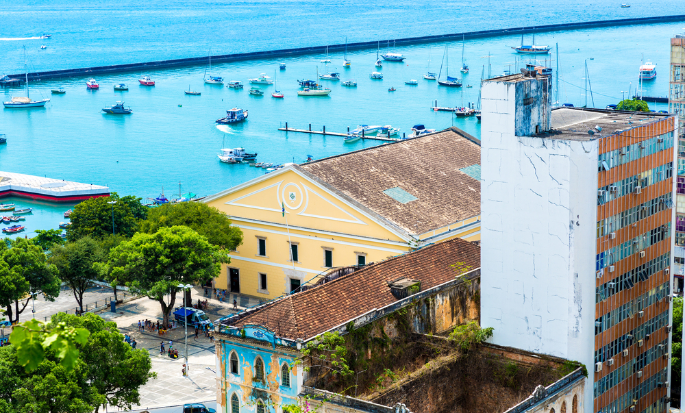 Salvador City in Bahia, Brazil