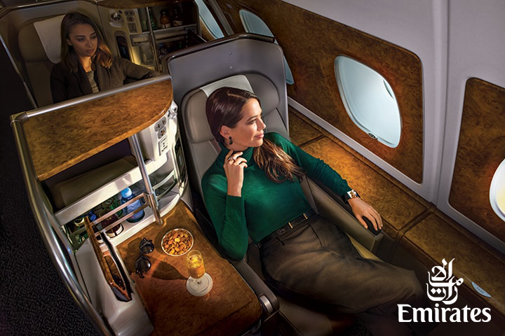 Emirates A380 Business Class