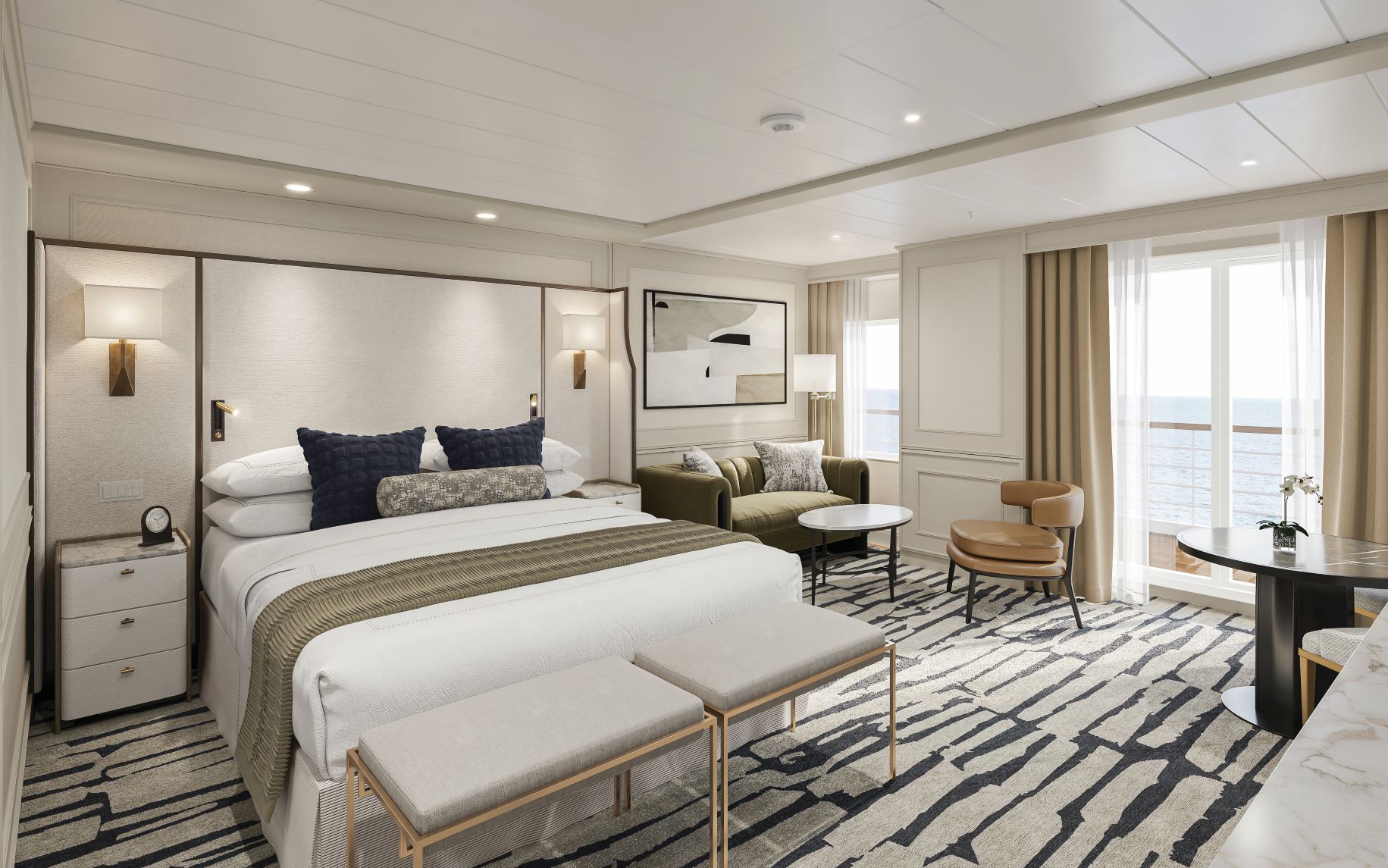 Oceania Riviera Penthouse Suite