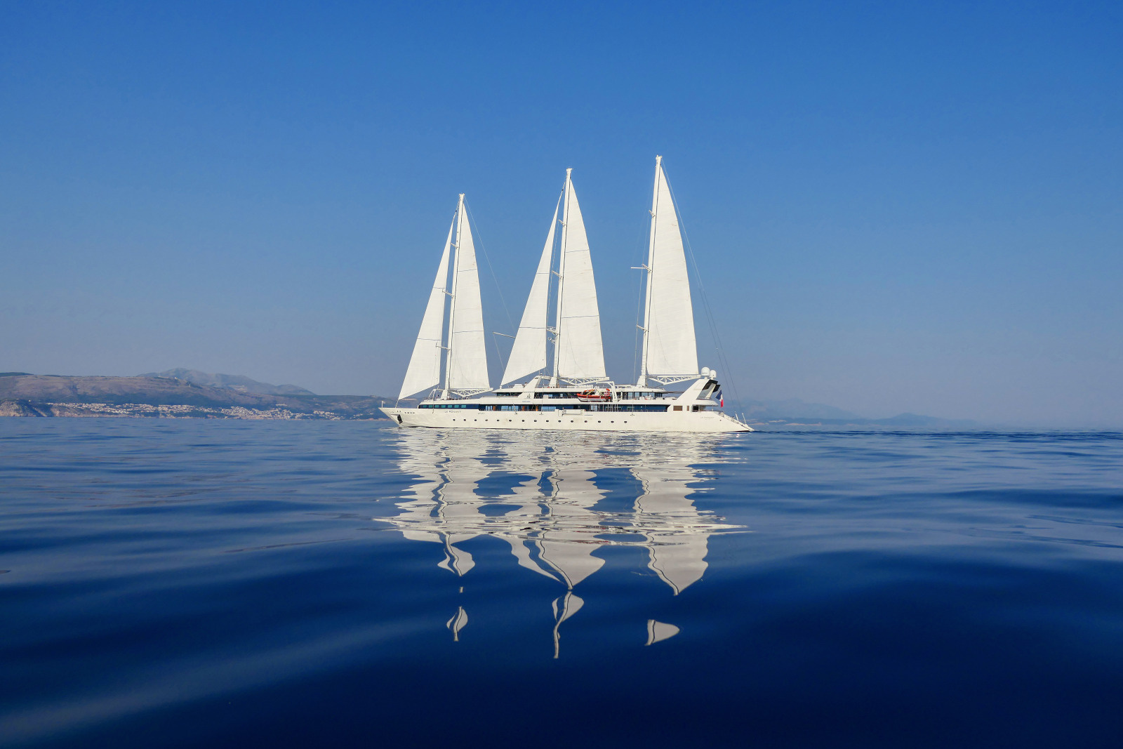 Le Ponant - the three-masted sailing yacht that founded the fleet