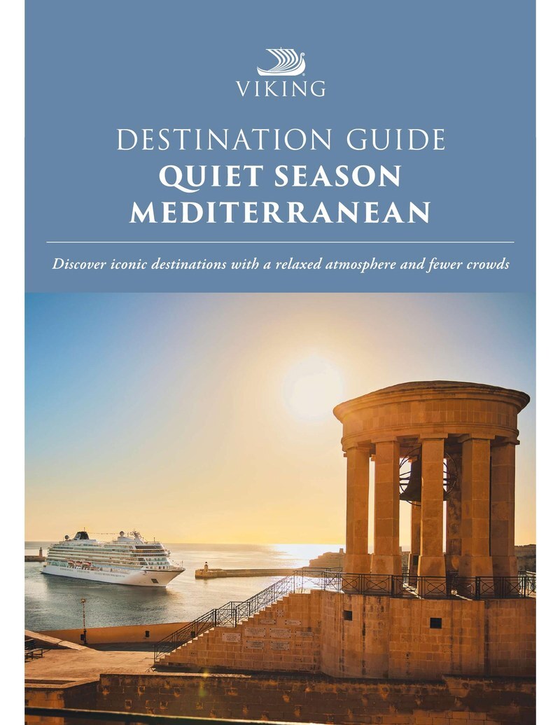 Viking Quiet Season Mediterranean destination guide cover