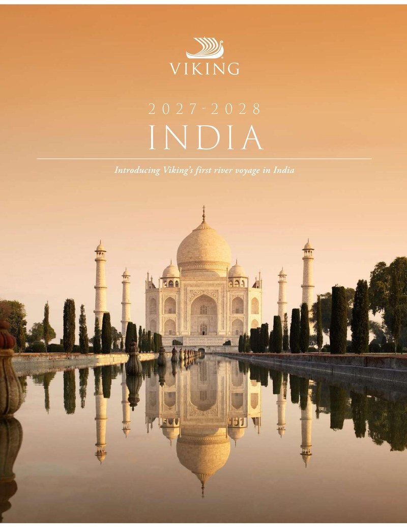 Viking India 2027-2028 destination guide cover
