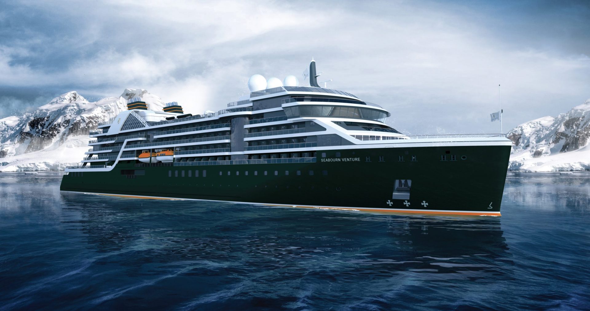 Expedition ship rendering (front)