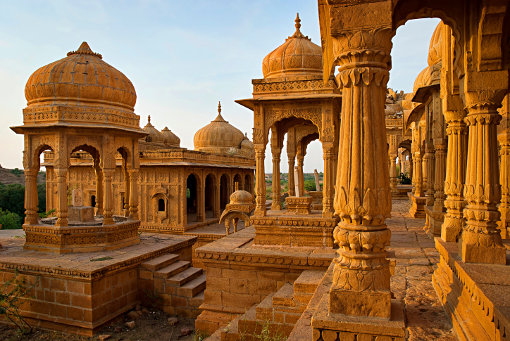 TheroyalcenotaphsofhistoricrulersJaisalmer